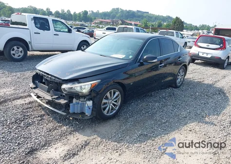 2015 Infiniti Q50 from USA, damaged, VIN JN1BV7AP5FM334429